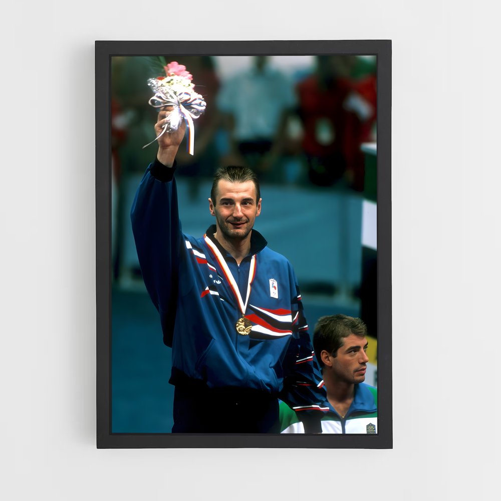 Poster L'Honneur du Champion – affiche Escrime (vue 2)